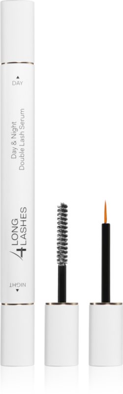 Long4Lashes Day & Night Double Serum Ser reparator pentru cresterea genelor duo 2x3 ml