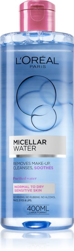 L’Oréal Paris Micellar Water apă micelară pentru ten normal și sensibil 400 ml
