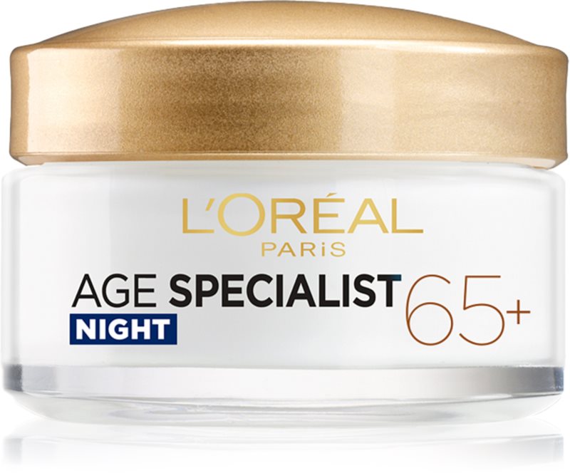 L’Oréal Paris Age Specialist 65+ crema de noapte hranitoare antirid 50 ml