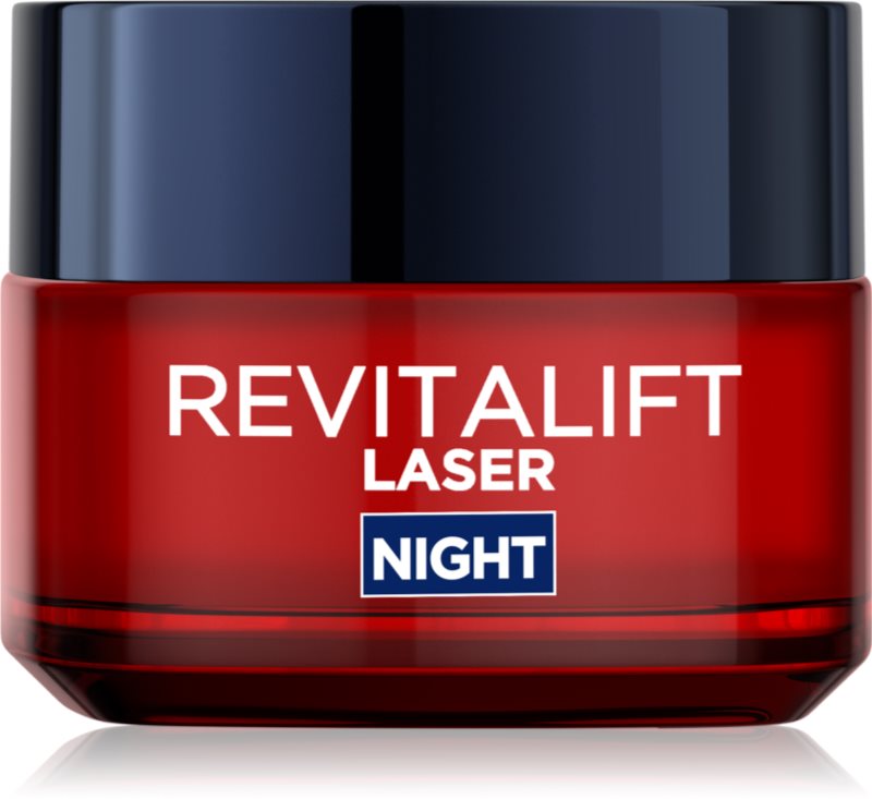 L’Oréal Paris Revitalift Laser crema regeneratoare de noapte împotriva îmbătrânirii pielii 50 ml