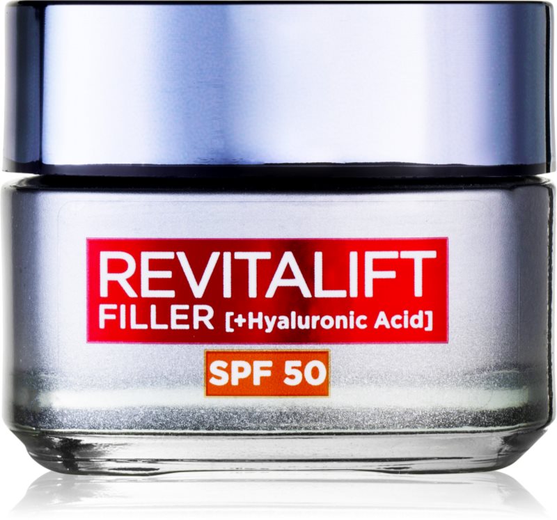 L’Oréal Paris Revitalift Filler cremă de zi anti-îmbătrânire SPF 50 50 ml