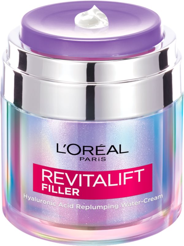 L’Oréal Paris Revitalift Filler Pressed Cream crema cu textura usoara cu acid hialuronic 50 ml