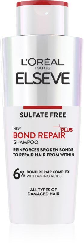 L’Oréal Paris Elseve Bond Repair sampon pentru regenerare pentru par deteriorat 200 ml