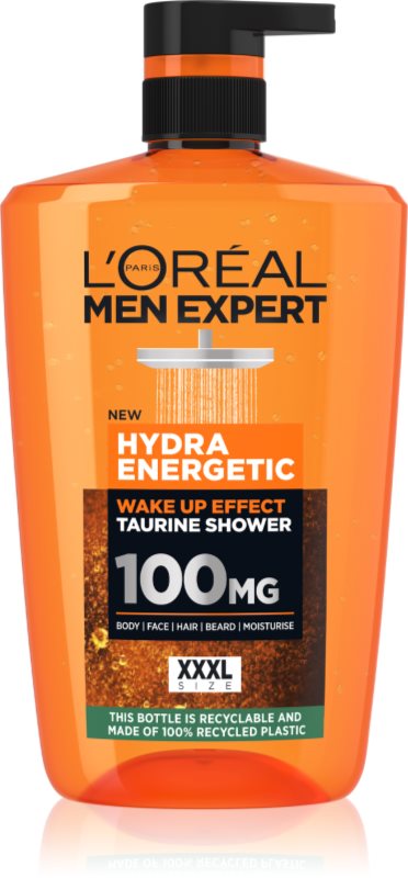 L’Oréal Paris Men Expert Hydra Energetic gel de duș stimulator 1000 ml