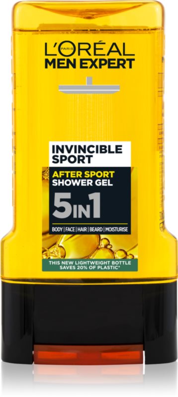 L’Oréal Paris Men Expert Invincible Sport gel de duș 5 in 1 300 ml