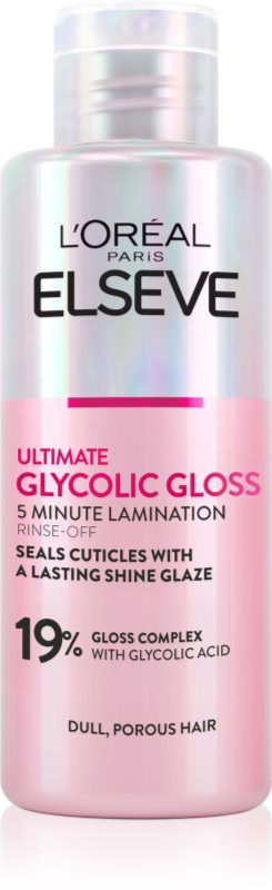 L’Oréal Paris Elseve Glycolic Gloss Masca de par pentru catifelarea si regenerarea parului deteriorat 200 ml