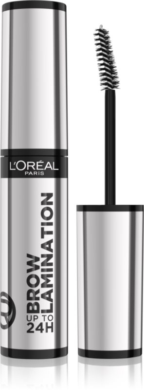 L’Oréal Paris Infaillible 24h Brow Lamination Gel de fixare transparent pentru sprâncene culoare Transparent 6 ml