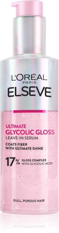 L’Oréal Paris Elseve Glycolic Gloss ser fara clatire pentru intarire si stralucire 150 ml