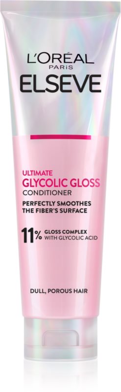 L’Oréal Paris Elseve Glycolic Gloss balsam de păr pentru un par stralucitor si catifelat 150 ml