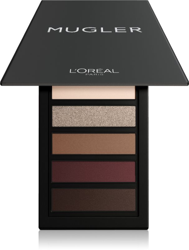 L’Oréal Paris x Mugler paletă cu farduri de ochi culoare Nude 8 g