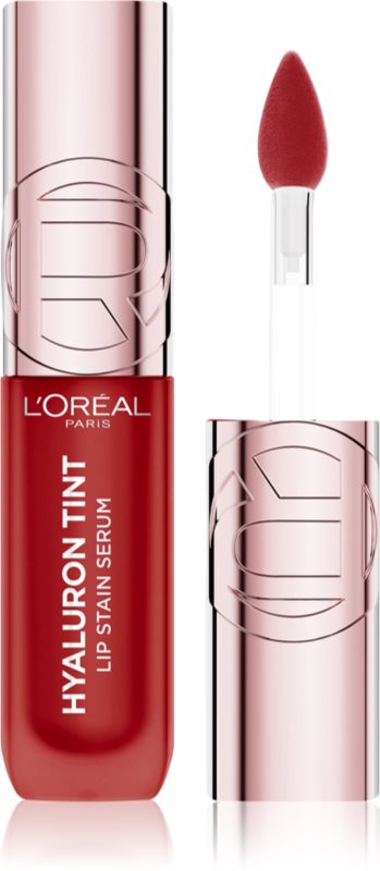 L’Oréal Paris Hyaluron Tint Lip Stain Serum ruj de buze lichid cu efect de hidratare