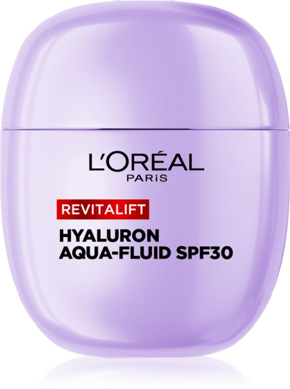 L’Oréal Paris Revitalift Hyaluron Aqua-Fluid fluid protecție SPF 30 40 ml