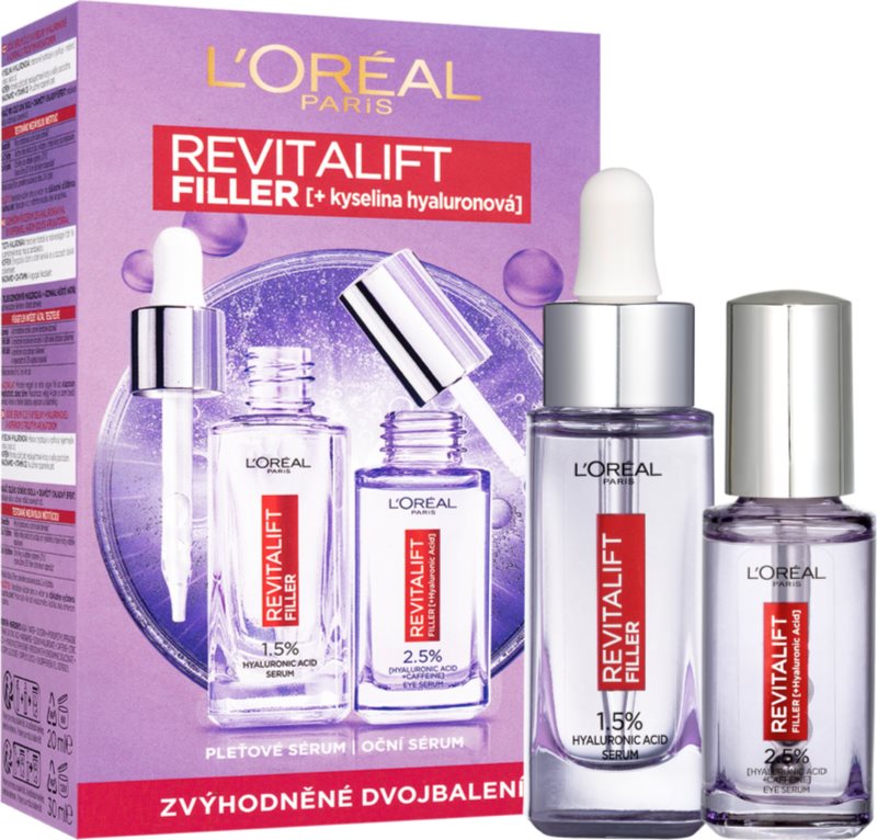 L’Oréal Paris Revitalift Filler set pentru îngrijirea pielii pentru fata si zona ochilor