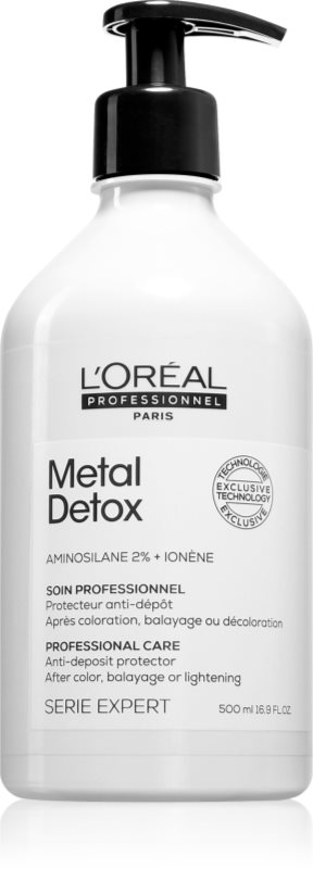 L’Oréal Professionnel Serie Expert Metal Detox Ingrijire protectoare pentru păr vopsit 2 % Aminosilane 500 ml