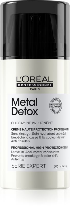 L’Oréal Professionnel Serie Expert Metal Detox cremă protectoare petru par fragil si fara vlaga 100 ml
