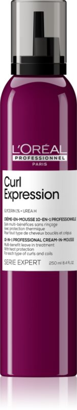 L’Oréal Professionnel Serie Expert Curl Expression spumă de coafat pentru definirea și forma coafurii pentru par ondulat si cret 250 ml