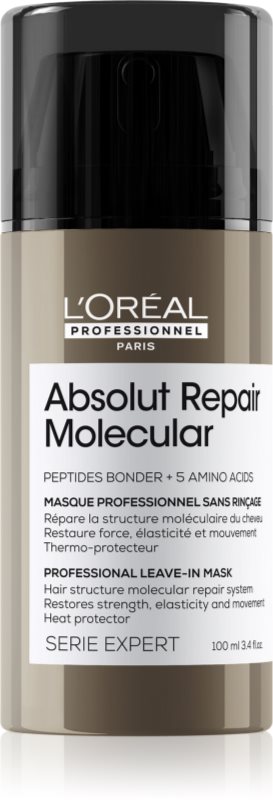 L’Oréal Professionnel Serie Expert Absolut Repair Molecular mască regeneratoare pentru părul deteriorat