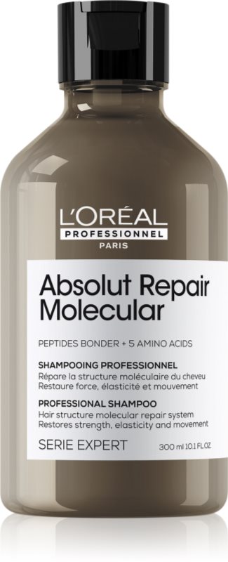 L’Oréal Professionnel Serie Expert Absolut Repair Molecular șampon fortifiant pentru păr deteriorat