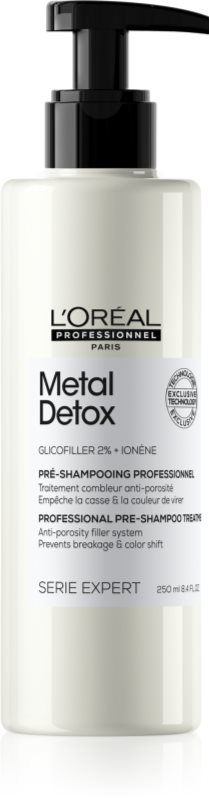 L’Oréal Professionnel Serie Expert Metal Detox tratament pre-sampon pentru par vopsit si deteriorat 250 ml