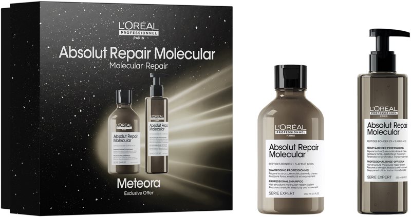 L’Oréal Professionnel Serie Expert Absolut Repair Molecular set cadou pentru par deteriorat