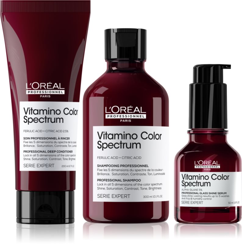 L’Oréal Professionnel Serie Expert Vitamino Color Spectrum ambalaj economic pentru protecția culorii