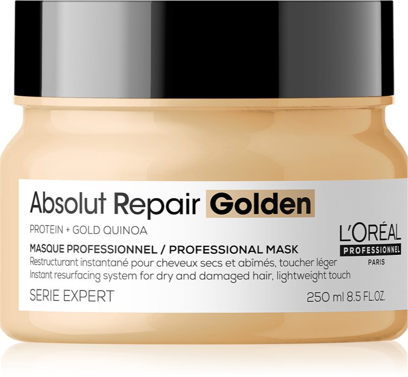 L’Oréal Professionnel Serie Expert Absolut Repair Golden masca pentru regenerare pentru păr uscat și deteriorat