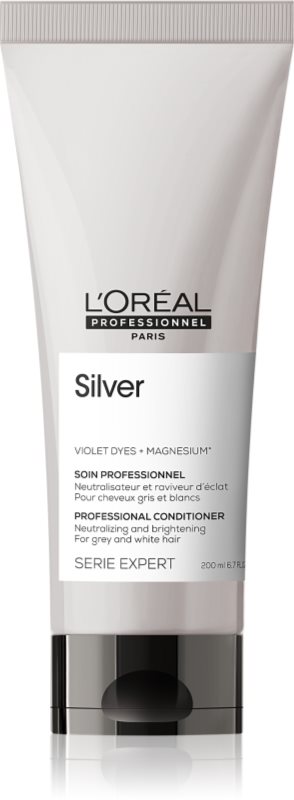 L’Oréal Professionnel Serie Expert Silver balsam pentru stralucire pentru par grizonat 200 ml