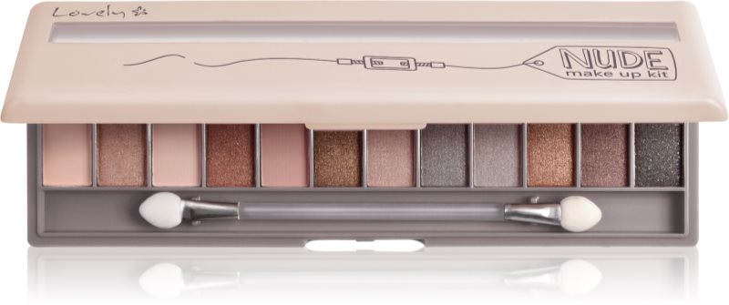 Lovely Nude Make Up Kit paletă cu farduri de ochi 6 g
