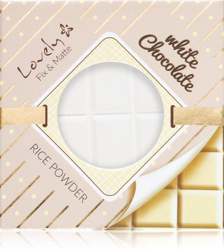 Lovely White Chocolate Rice Powder pudră transparentă