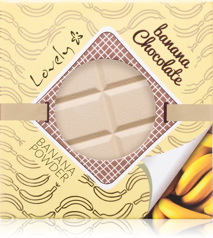 Lovely Banana Chocolate pudra compacta pentru uniformizarea nuantei tenului 9 g