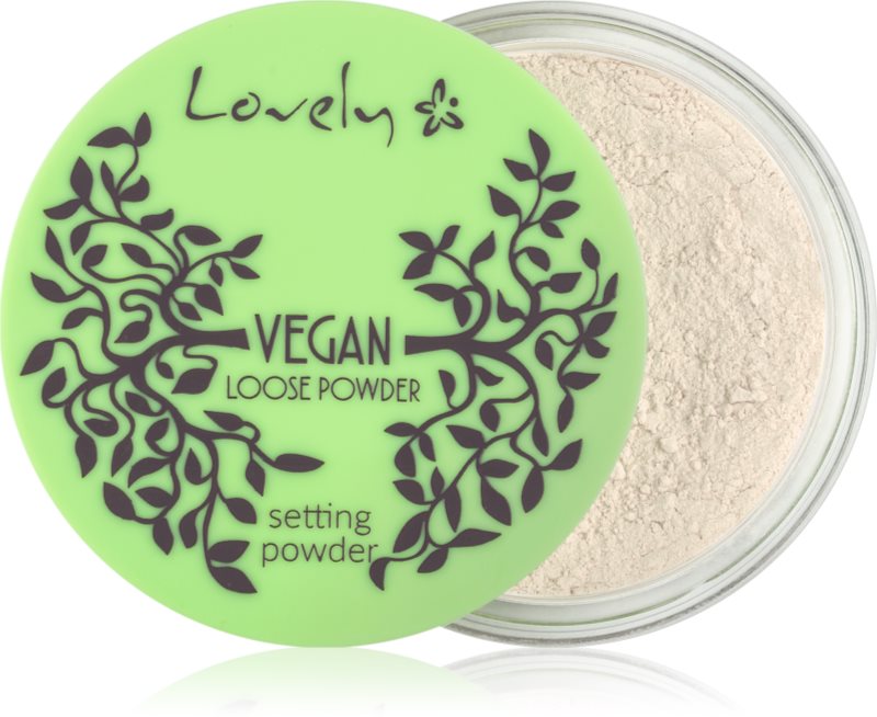 Lovely Vegan Loose Powder pudră transparentă