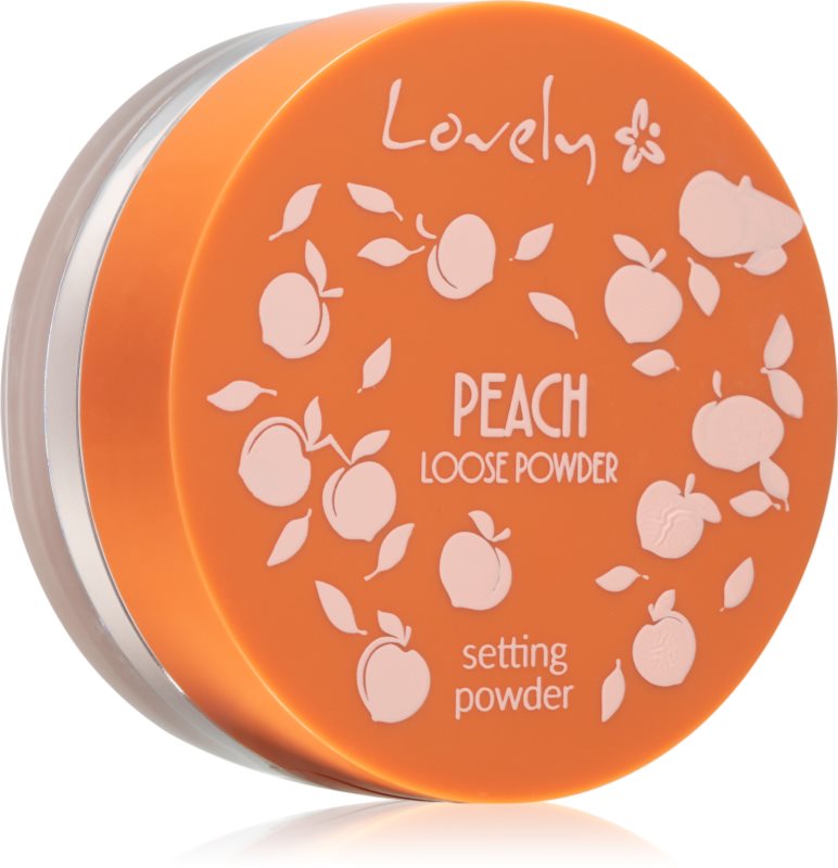 Lovely Peach Setting Powder pudra cu efect de matifiere