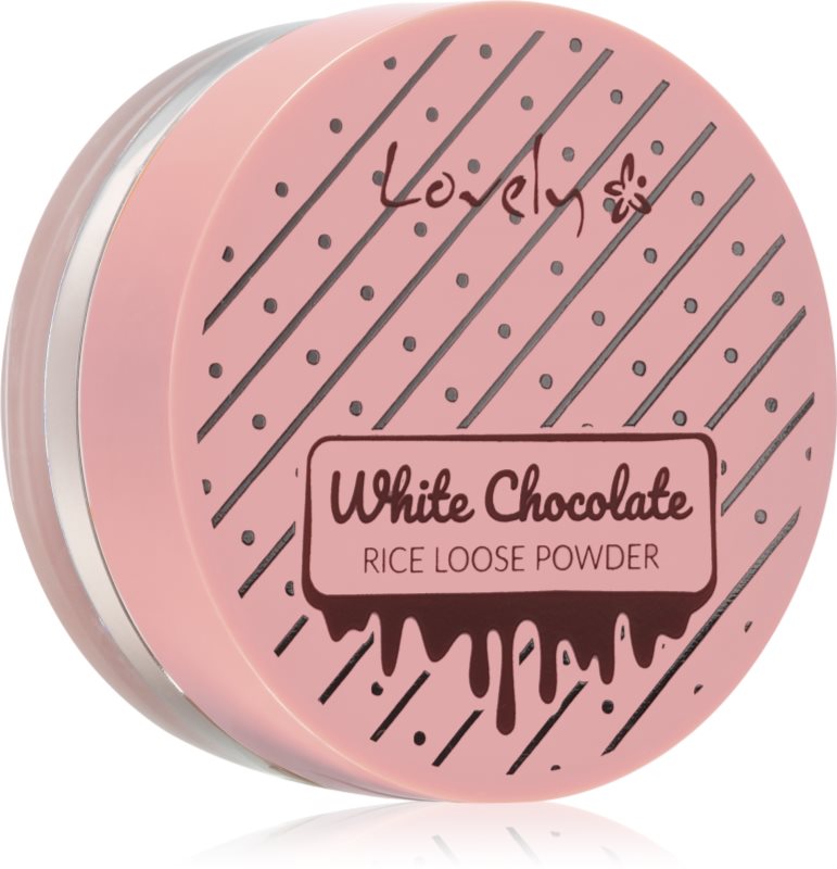 Lovely White Chocolate Rice Powder pudră liberă pentru fixare 8 g