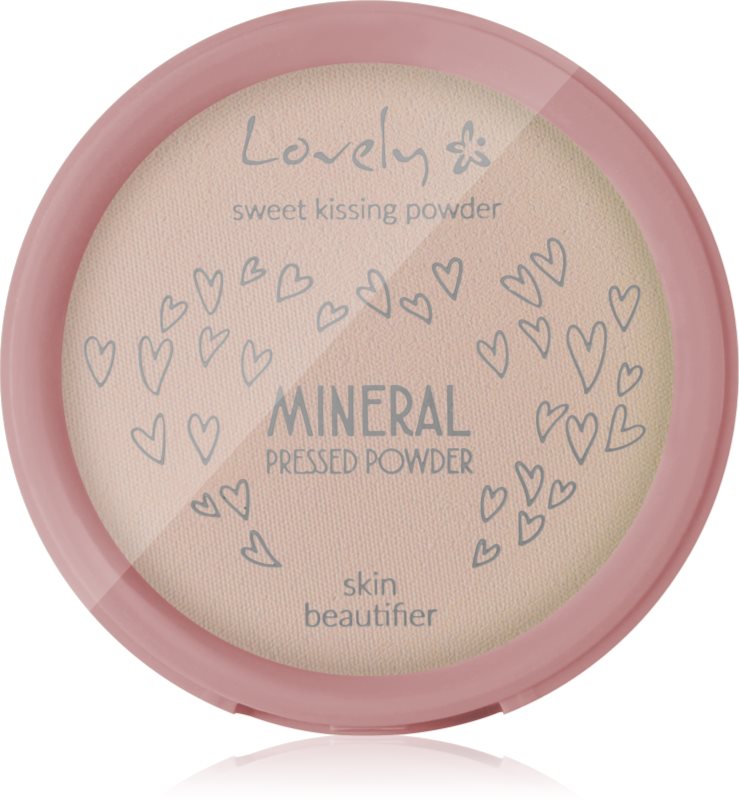 Lovely Mineral Pressed Powder pudră matifiantă coaptă 10 g