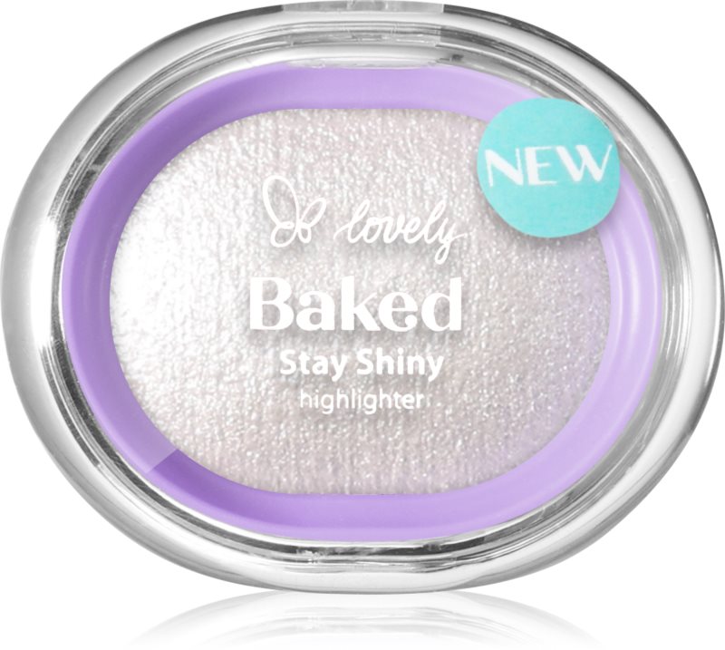Lovely Baked Stay Shiny Highlighter iluminator compact