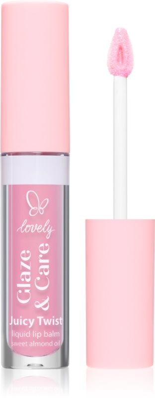 Lovely Glaze & Care Juicy Twist luciu de buze de ingrijire 2.8 g