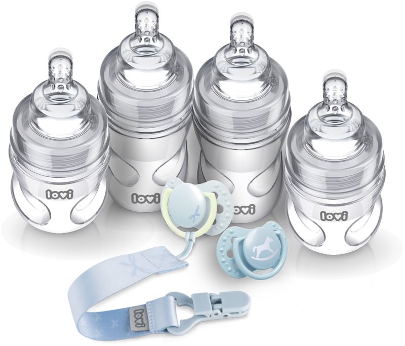 LOVI Newborn Starter Set Boy set cadou pentru bebeluși