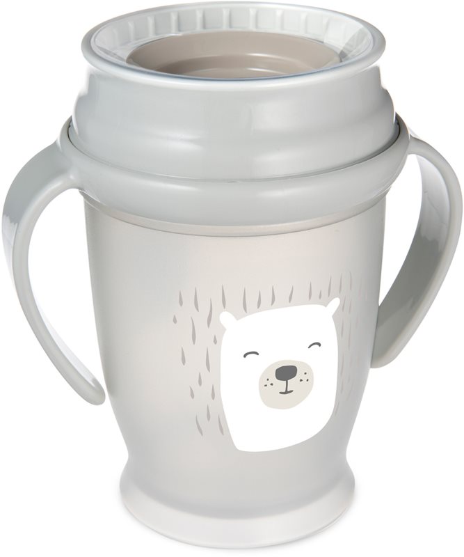 LOVI Buddy Bear Junior 360° ceasca cu mânere 9+ m 250 ml