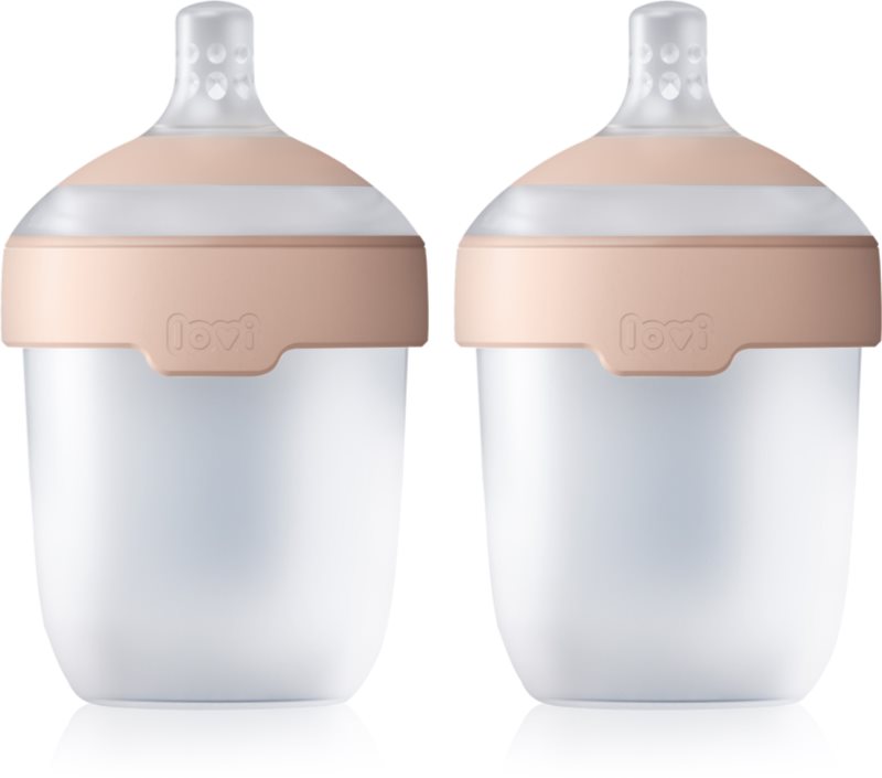 LOVI Mammafeel Bottle 150ml biberon pentru sugari 0 m+ 2x150 ml