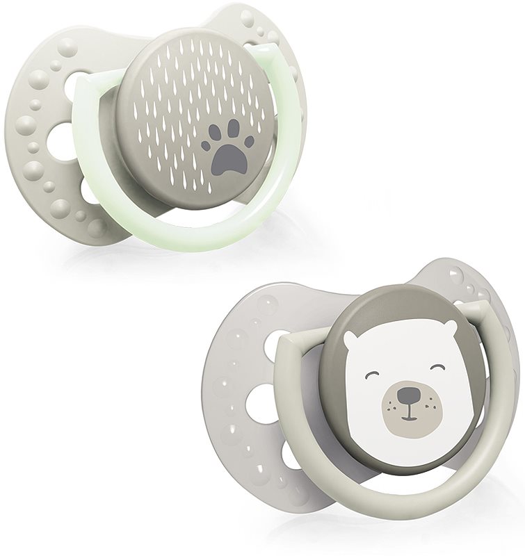 LOVI Buddy Bear Mini suzetă 0-2 m 2 buc