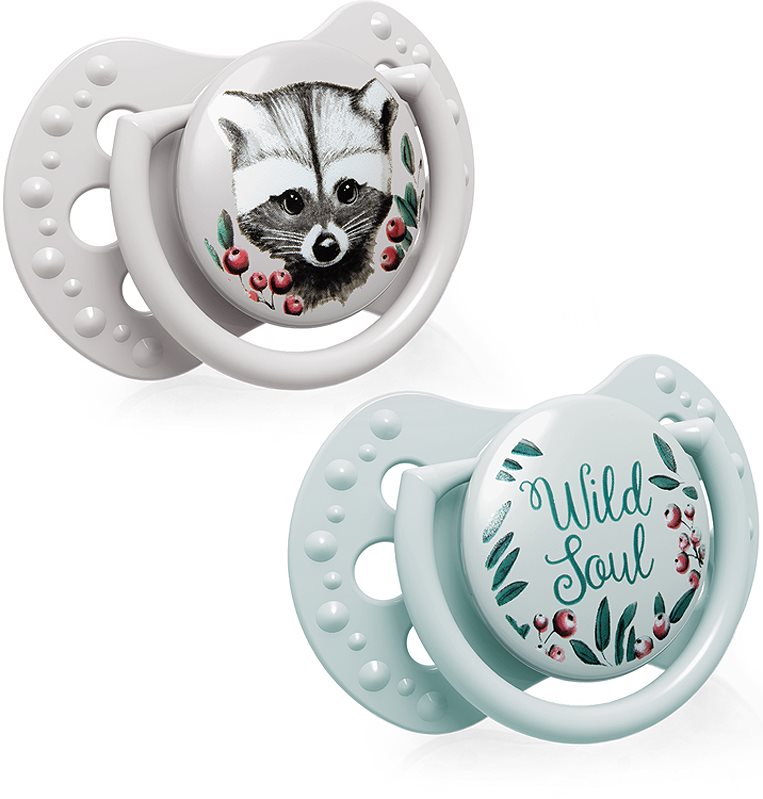 LOVI Wild Soul 0-2m suzetă Boy 2 buc