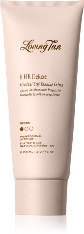 Loving Tan Deluxe Gradual Tan lotiune de corp hranitoare pentru a scoate in evidenta bronzul