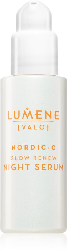 Lumene Nordic-C [VALO] Glow Renew ser de noapte pentru strălucirea și netezirea pielii 30 ml