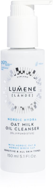 Lumene Nordic Hydra [LÄHDE] Oat Milk ulei de curățare blând pentru piele sensibilă 150 ml