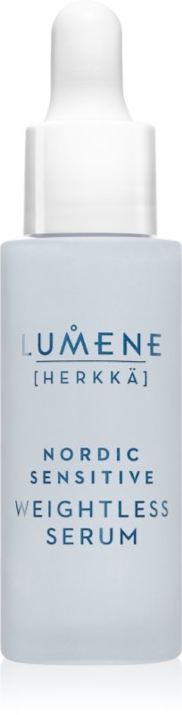 Lumene Nordic Sensitive [HERKKÄ] Weightless ser cu textura fina pentru a calma si intari pielea sensibila 30 ml