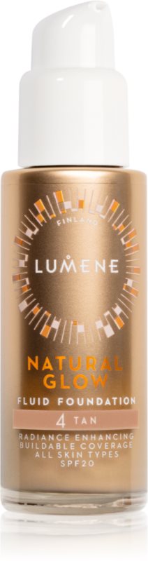 Lumene Natural Glow machiaj de stralucire pentru un look natural SPF 20