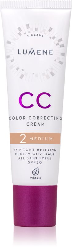 Lumene CC Color Correcting Cream Crema CC pentru un ten uniform SPF 20
