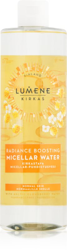 Lumene Radiance Boosting [KIRKAS] apa cu particule micele pentru o piele mai luminoasa 400 ml
