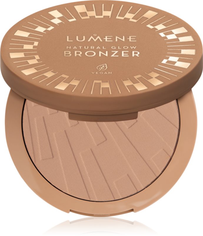 Lumene Natural Glow pudra compacta pentru bronzat