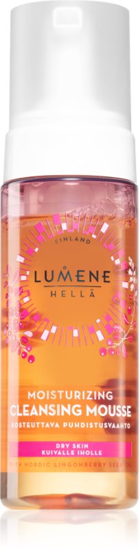 Lumene Moisturizing [HELLÄ] crema hidratanta pentru curatare pentru tenul uscat 150 ml